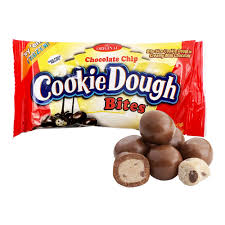 Chocolate Chip Cookie Dough Bites 2.5lb Bag Bulk Individually Wrapped